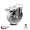 Service Caster 5 Inch Semi Steel Wheel Bolt Hole Caster with Total Lock Brake SCC-BHTTL20S515-SSR - alternate 2